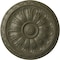 Ekena Millwork Kirke Ceiling Medallion (Fits Canopies up to 3 3/4"), Hand-Painted Painted Turtle, 15 3/4"OD x 5/8"P CM16KIPTF - alternate 1